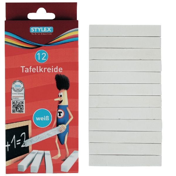 Stylex bordkrijt met 10 stuks