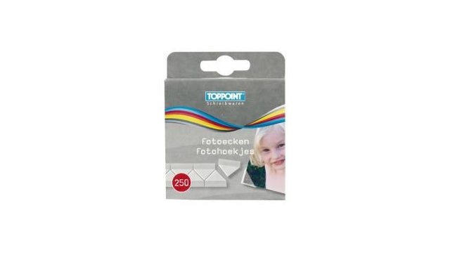 Toppoint fotohoekjes 250 stuks