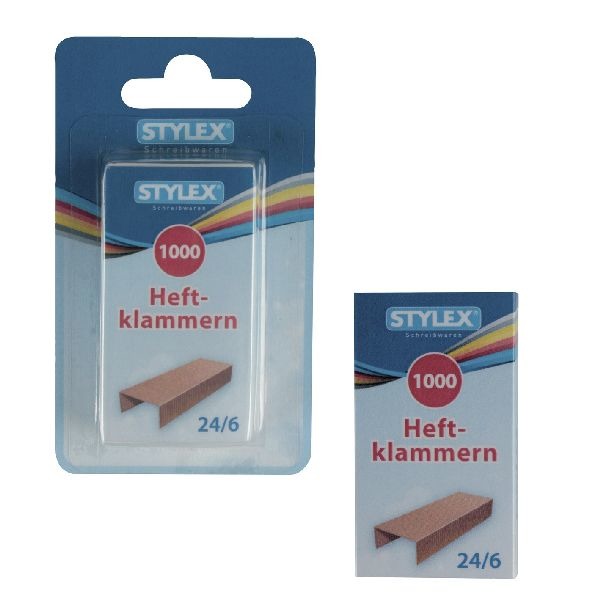 Toppoint nietjes 24 6 1000 stuks