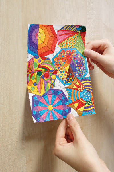 Info notities in-8722-08 creatief kleurvel a5 color relax voor volwassenen