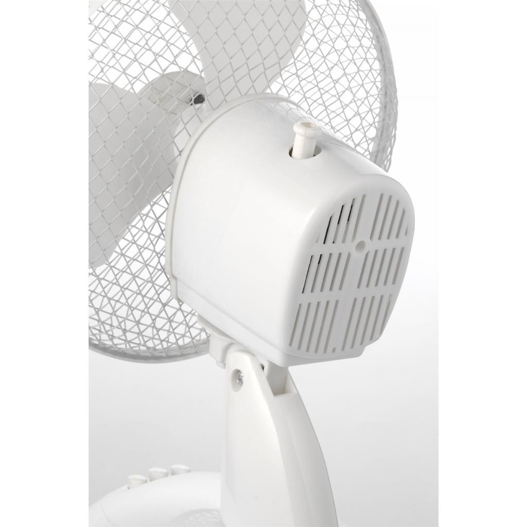 Lentz tafelventilator 23 cm wit