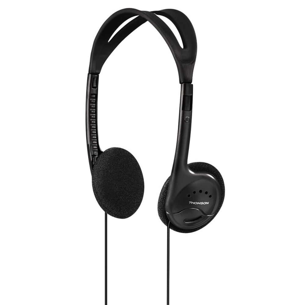 Thomson hoofdtelefoon op-ear hed1115 zwart.