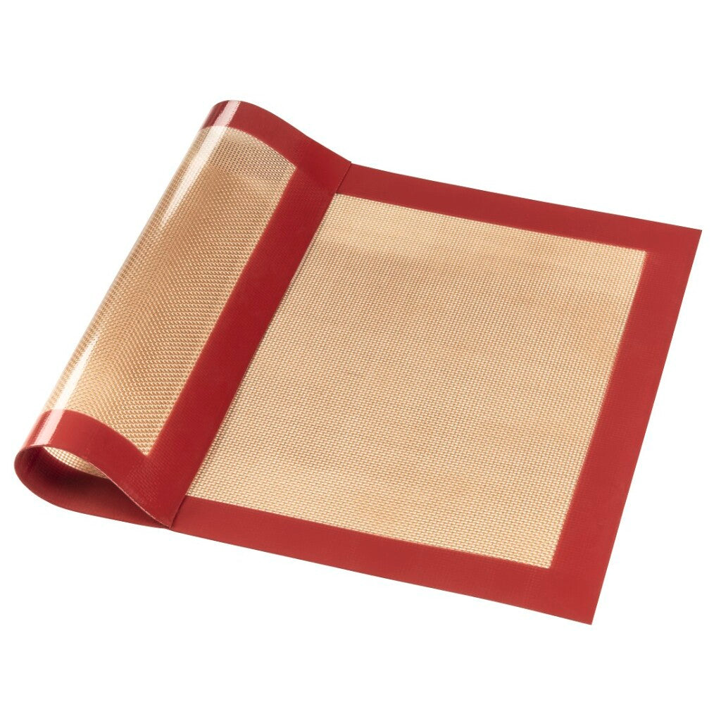 Xavax siliconen bakmat rechthoekig 40 x 30 cm rood-bruin