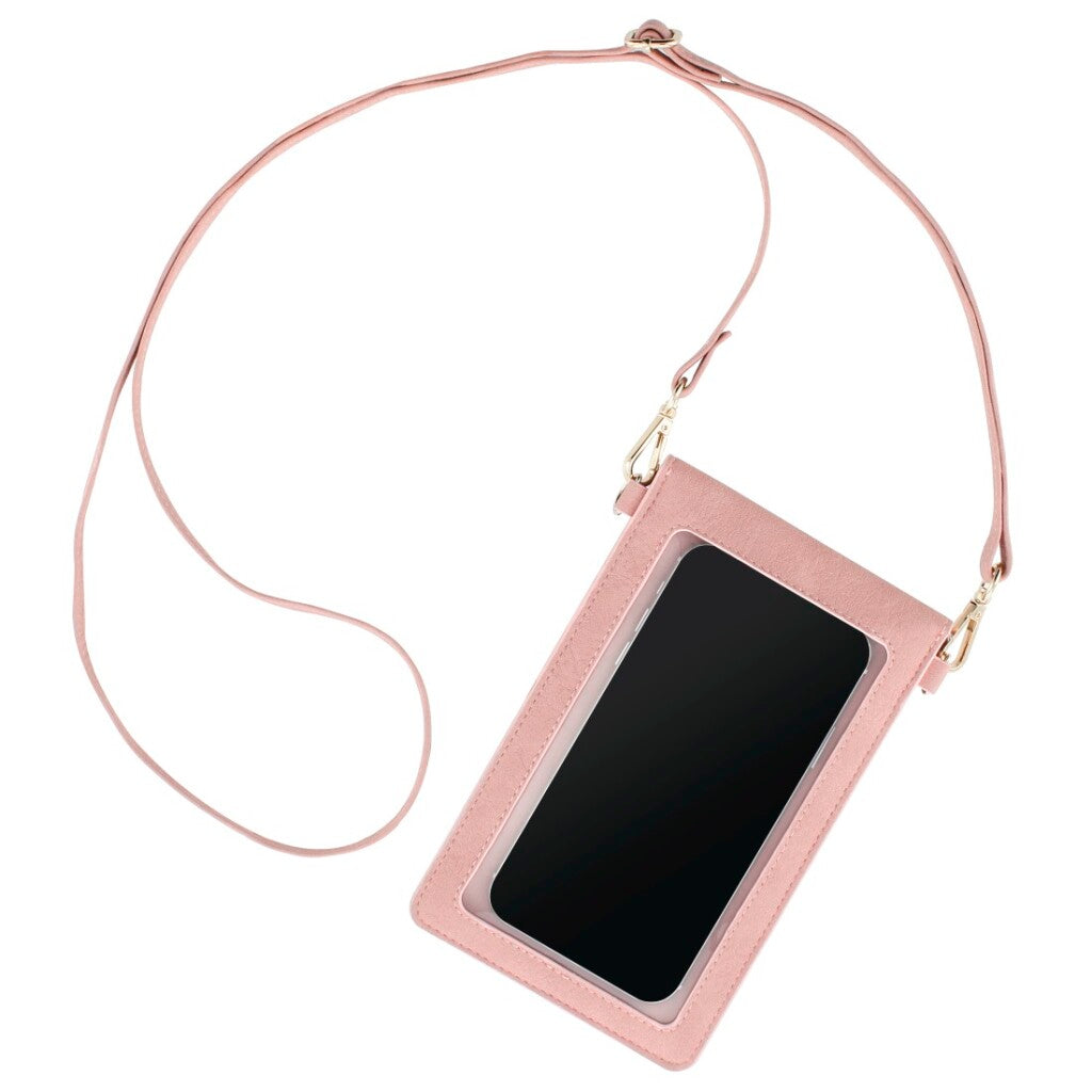 Hama crossbodytas universeel voor smartphones roze