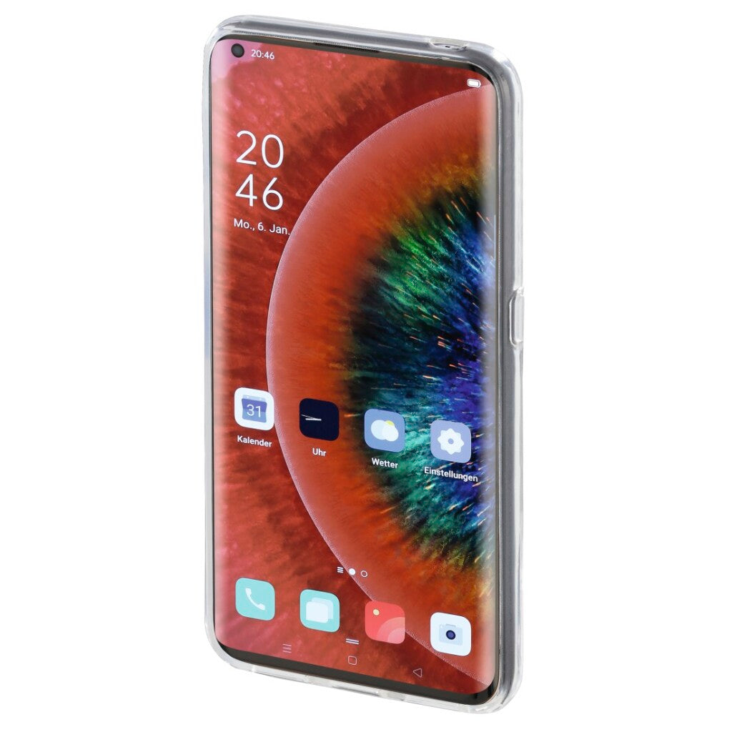 Hama cover kristalhelder voor oppo find x2 pro transparant