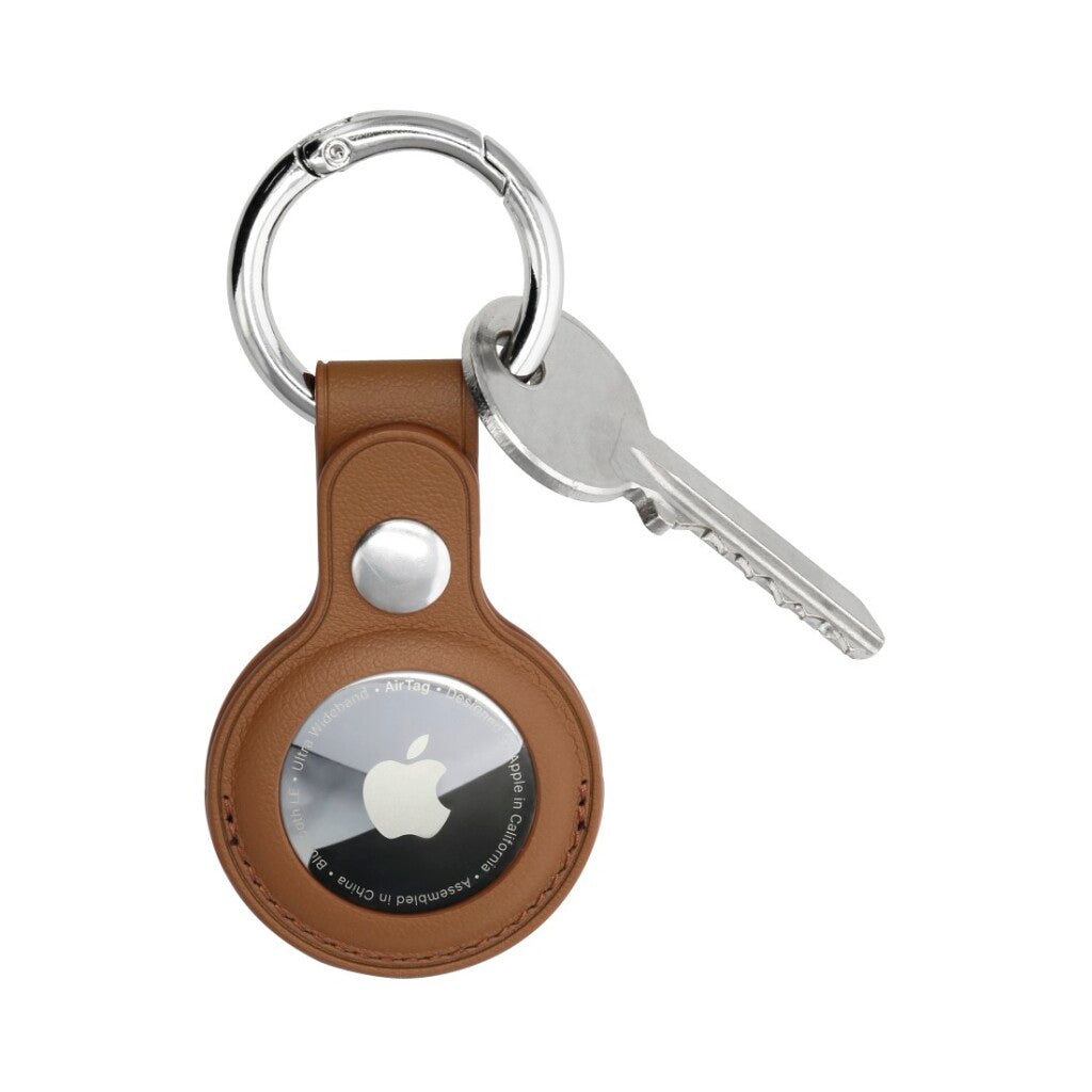 Hama randbeschermer fijnste gevoel voor appel airtag bruin