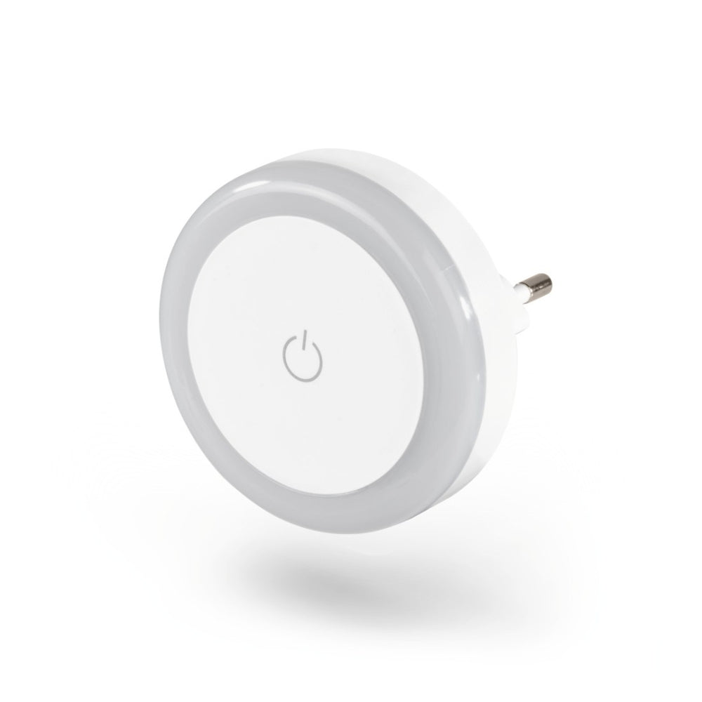 Hama led-nachtlampje touch schakelaar voor stopcontact aanraakknop warm licht