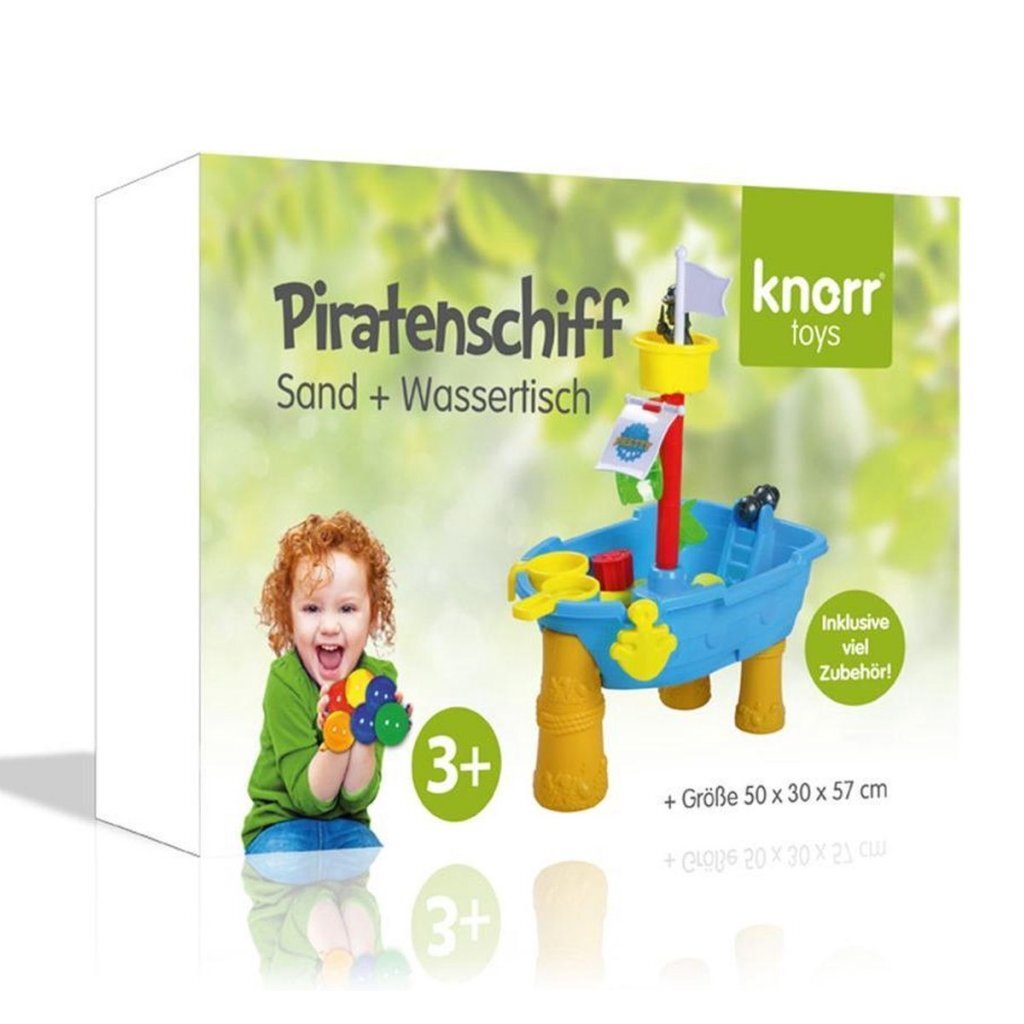 Overige merken knorrtoys zand-watertafel piratenschip