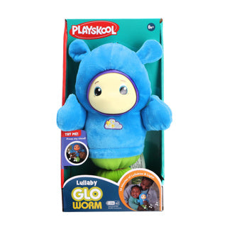 No brand playskool gloeiworm knuffel nachtlampje muziekfunctie baby speelgoed.