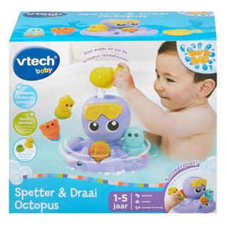Vtech bad spetter en draai octopus