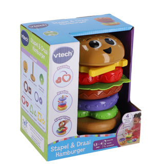 Vtech stapel draai hamburger | 2 stuks