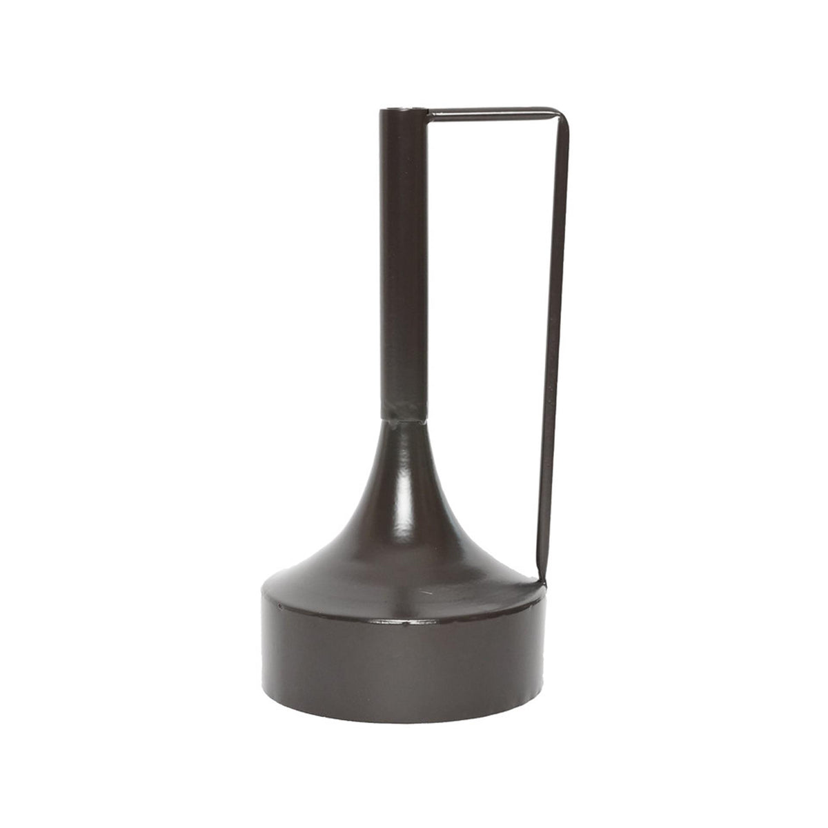 House of nature vaas tromso metal 30cm zwart