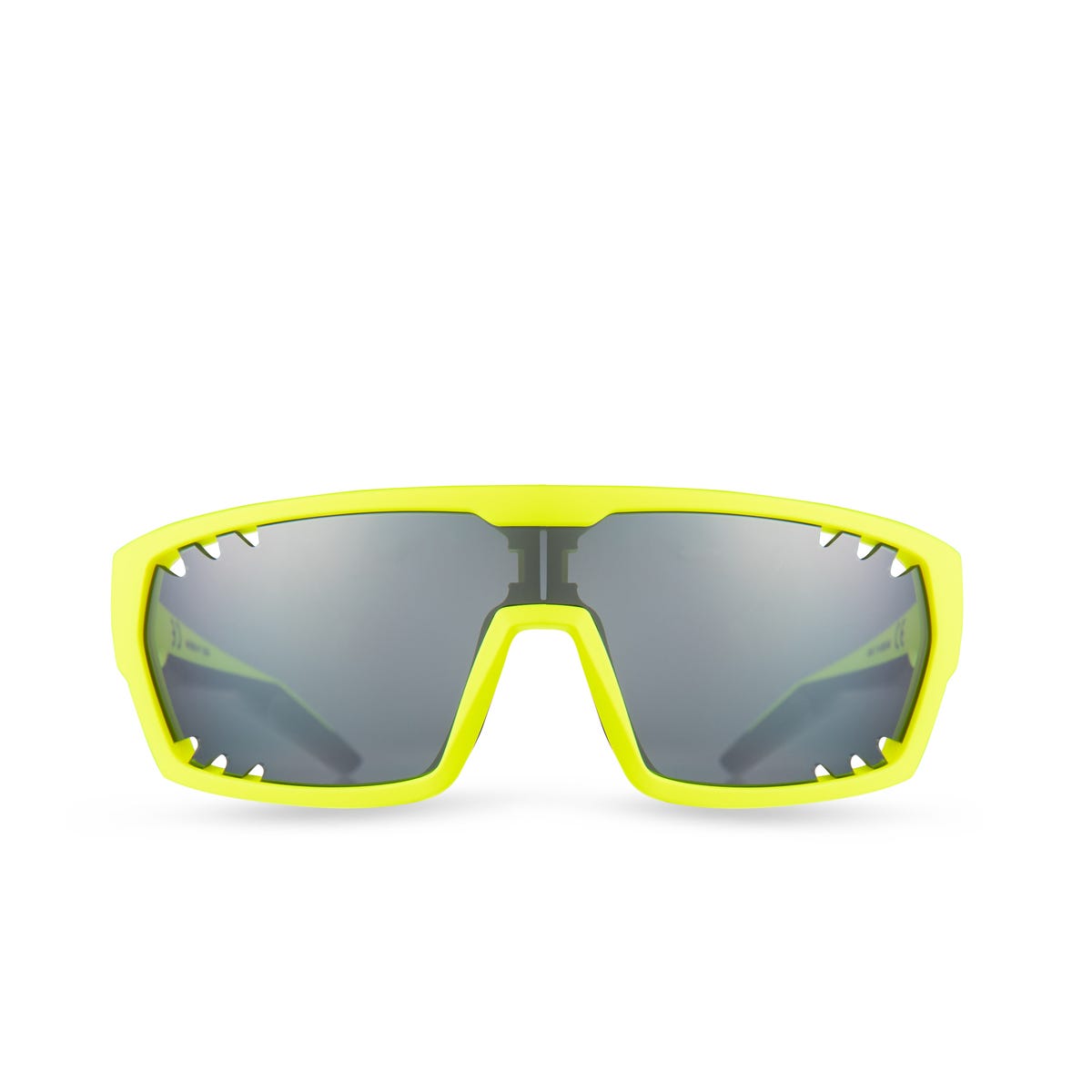 Agu beam fietsbril geel smoke lens