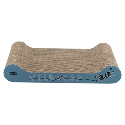 Trixie krabkarton kattenkruid blauw