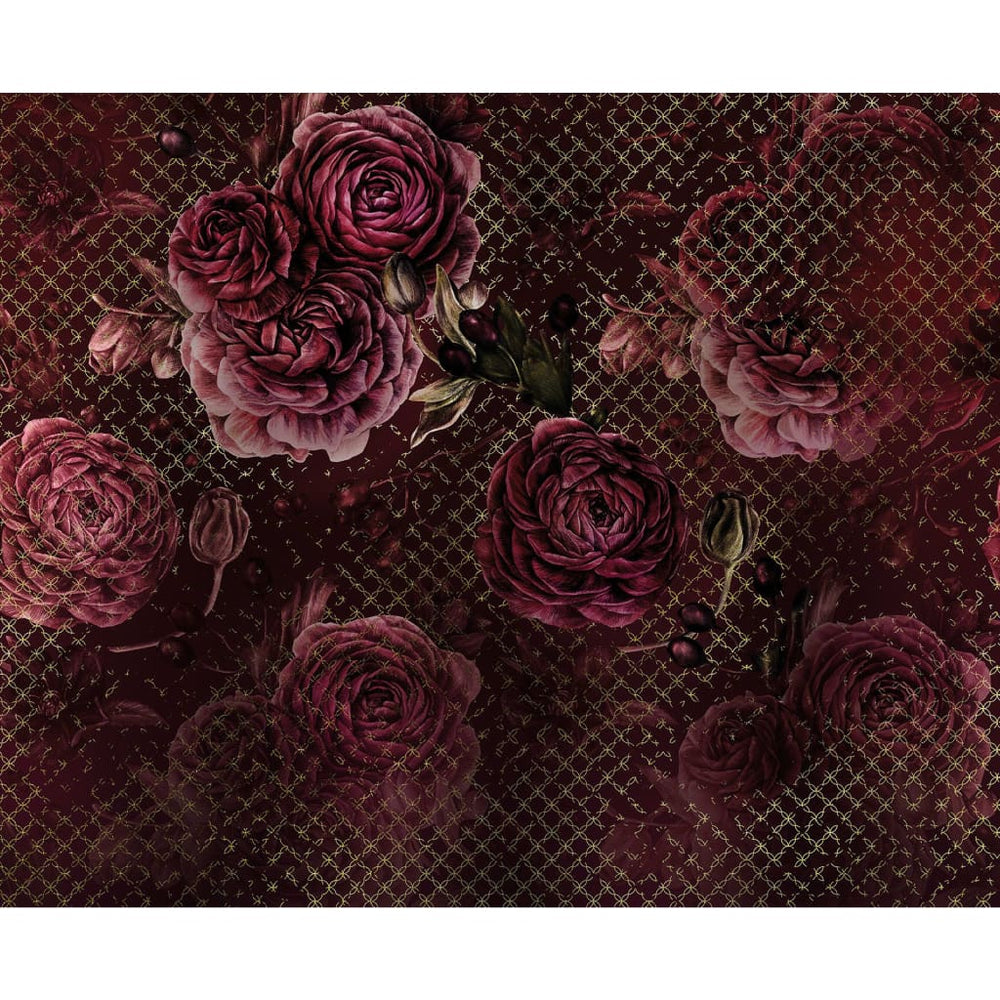 Komar fotobehang rood intens 350x280 cm