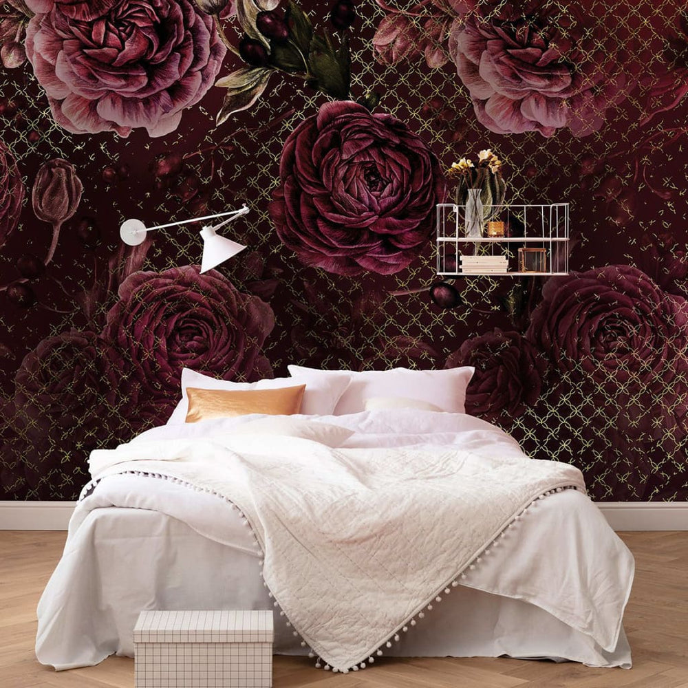 Komar fotobehang rood intens 350x280 cm