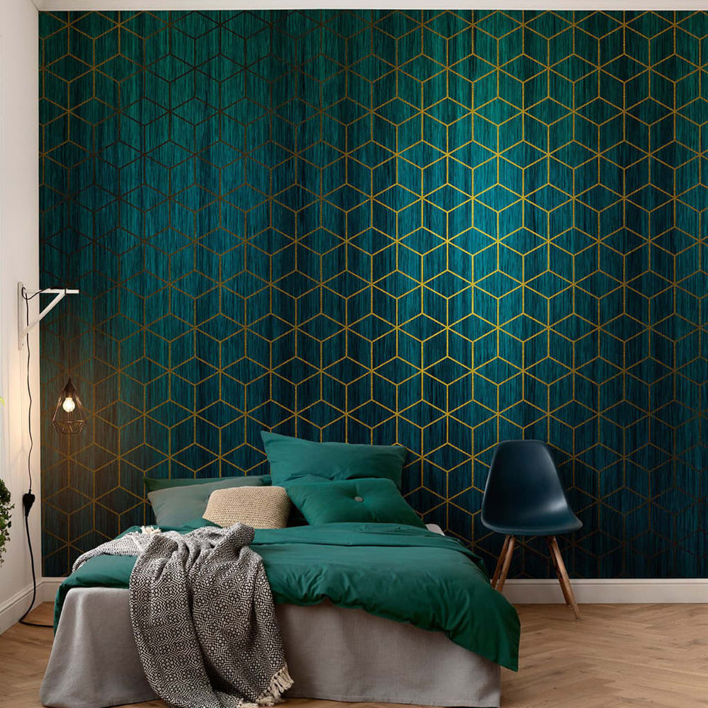 Komar Komar Muurschildering Mystique Groen 400x280 cm