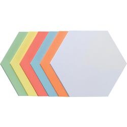 Presentatie kaarten honingraat 16,5x19cm assorti