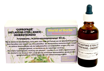 Pet chemist Phytotherapy coprophagia eating feces