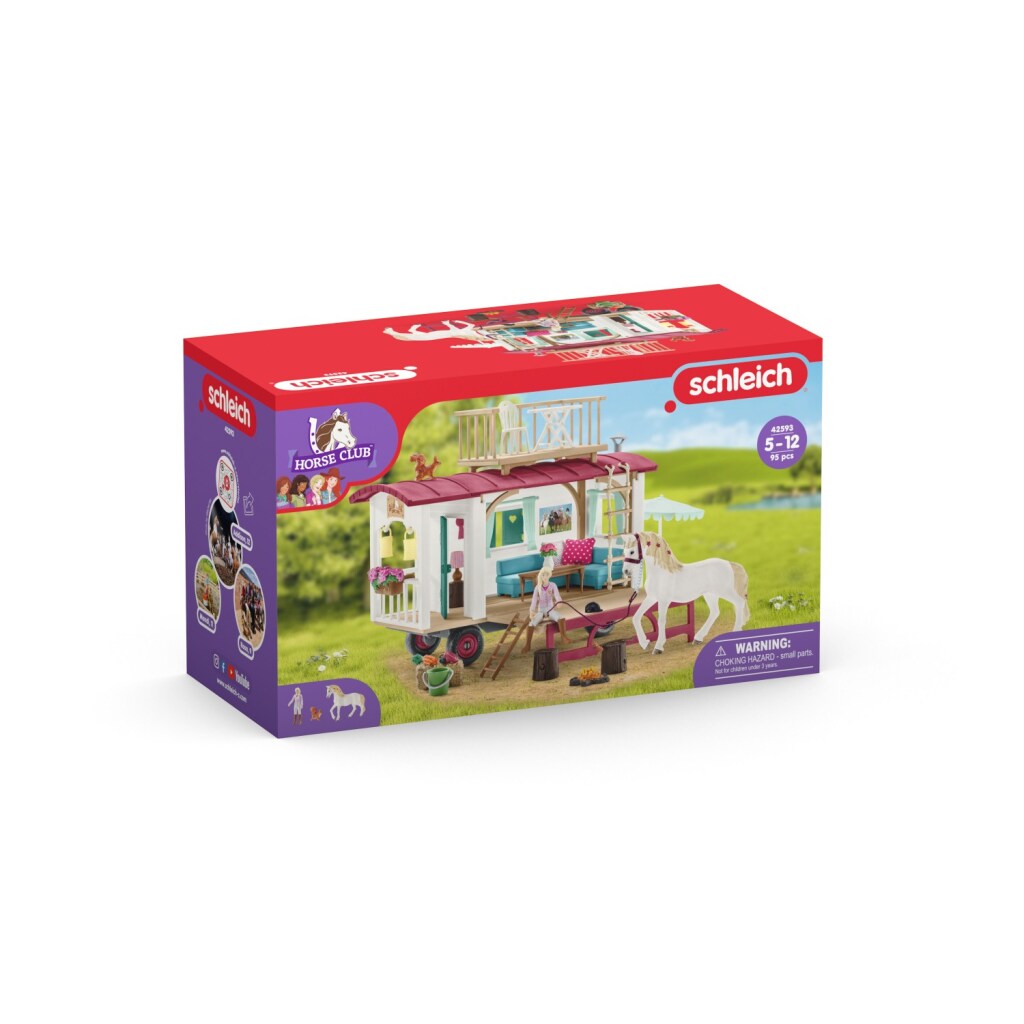 Schleich PAARDENCLUB Woonwagen 42593