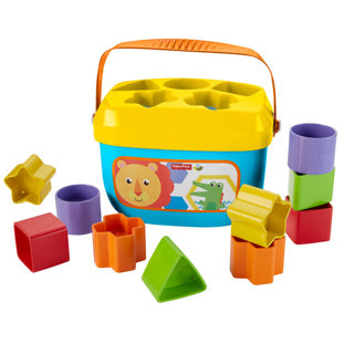 Mattel fisher-price baby's eerste blokken - blokkendoos