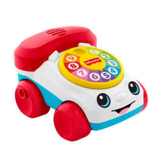 Fisher-price telefoonvoertuig duwspeelgoed met geluiden