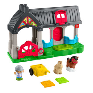 Mattel fisher price little people paardenstal