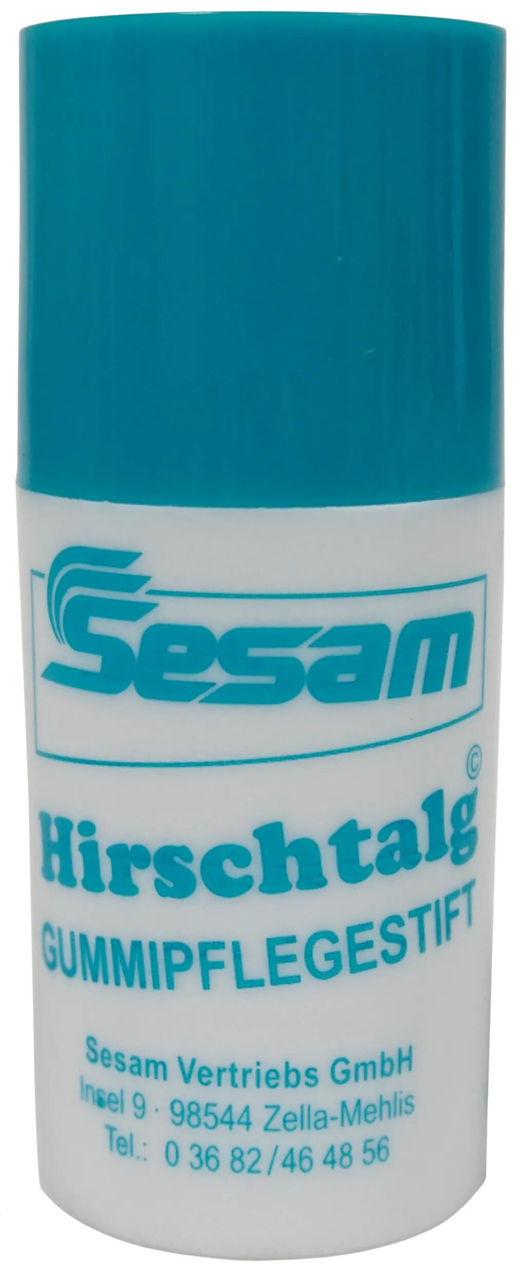Sesam gummipflegemittel hirschtalgstift suet tallow pen e 25gr.