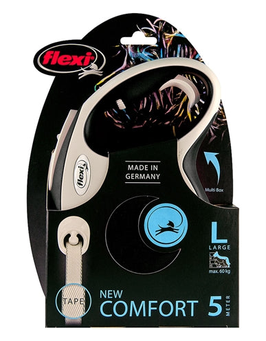 Flexi Rollijn nieuw comforttape zwart