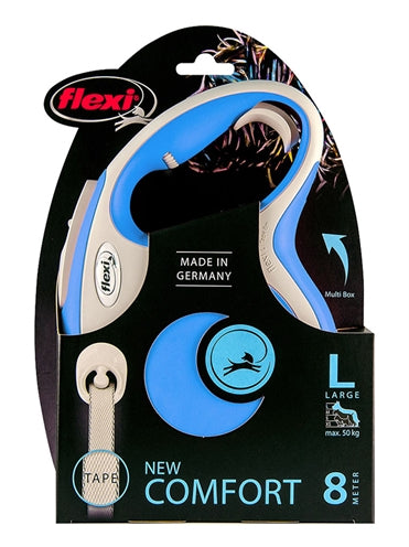 Flexi Rollijn nieuwe comforttape blauw
