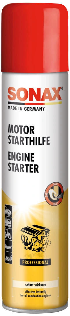 Sonax starthulpspray motorstarthilfe start aid 200 ml spray can