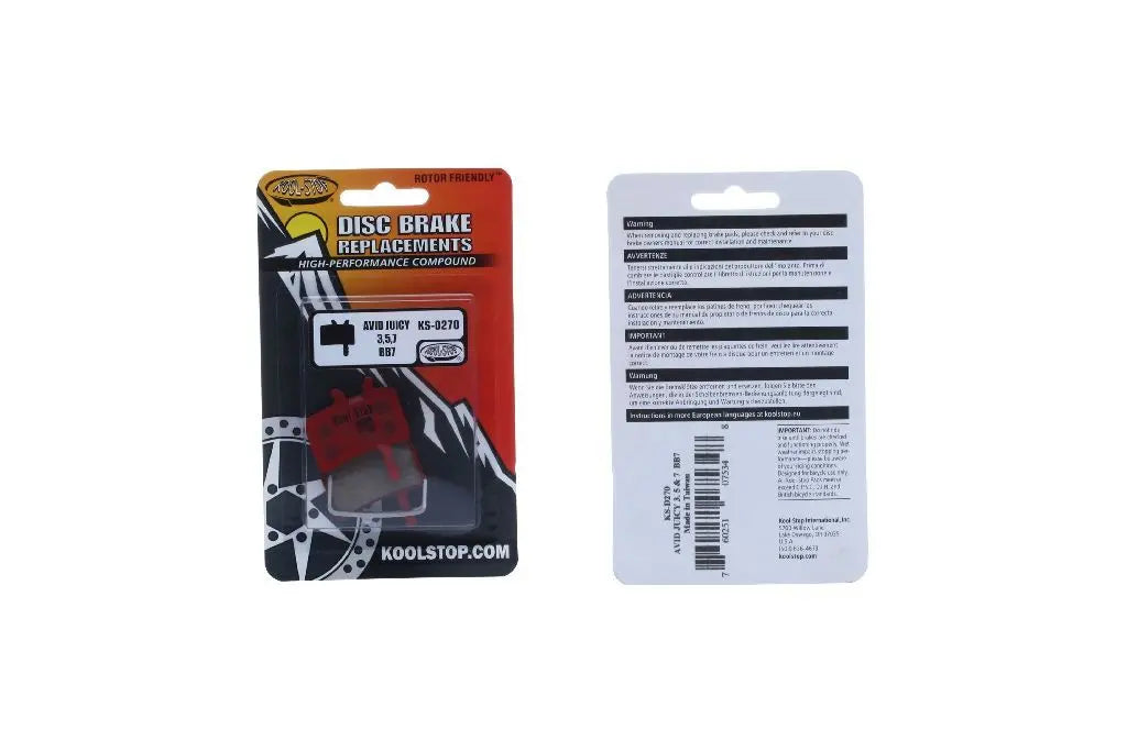 Koolstop schijfremblokken Avid Juicy 5 7 (2e)
