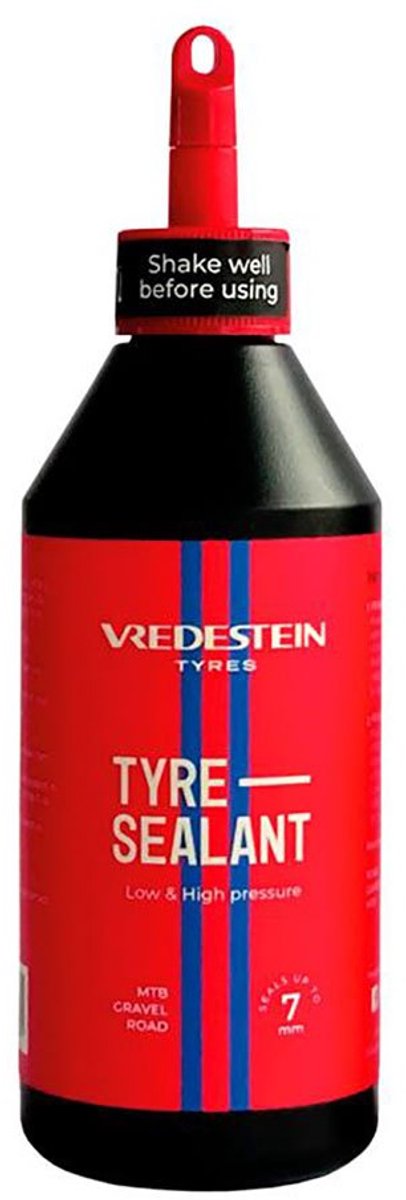 Vredestein 250ml tubeless sealant rood