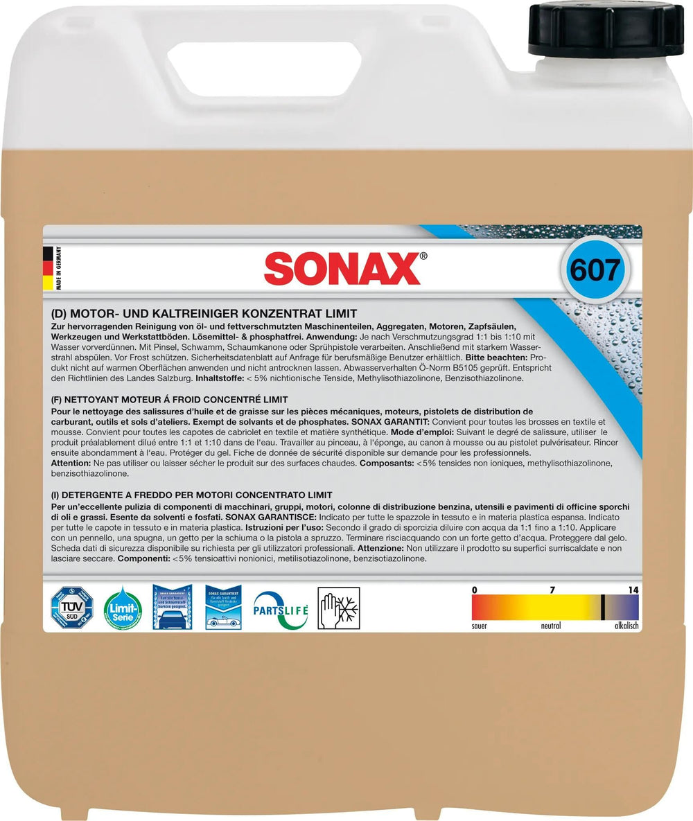 Sonax kaltreiniger limit cold cleaner 10 ltr.
