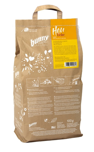 Bunny nature mijn favoriete hooi zonnebloem kaasjeskruid bloesem