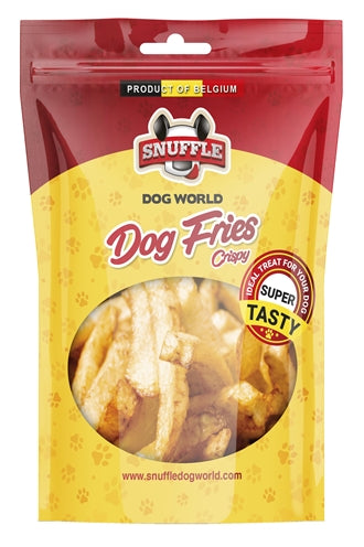 Snuffelhond frietjes knapperig