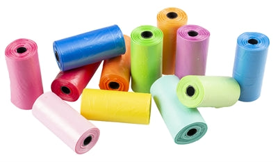 Poopi-dog poepzakjes regenboogkleuren