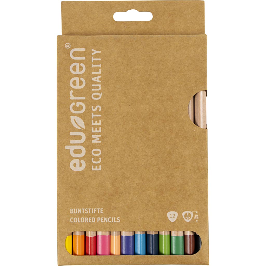 Https: www.cchobby.nl edugreen-jumbo-kleurpotloden-dikte-10-mm-vulling-5-mm-diverse-kleuren-12-stuk-1-doos