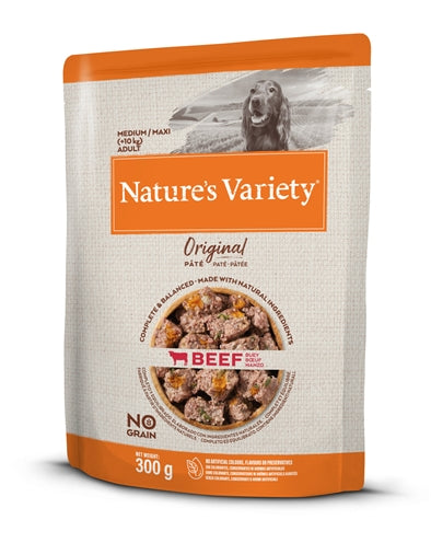 Natures Variety Original Adult Medium Maxi Pouch Rundvlees zonder granen