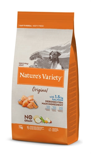Natures Variety Original volwassen mini zalm zonder granen
