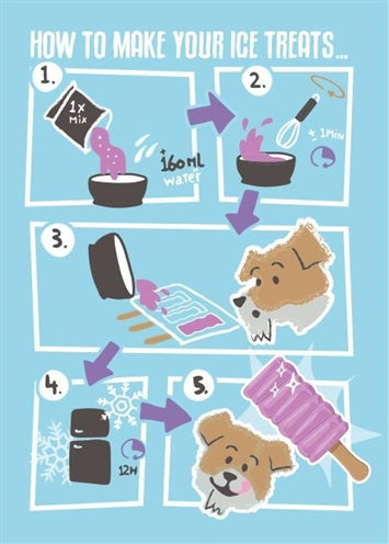 Easypets easy freezy dog ijs hondenijs banaan