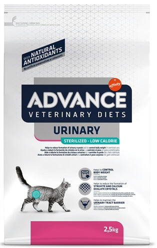 Advance Veterinary Diet katten urine gesteriliseerd minder calorieën