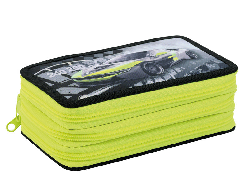 Eberhard faber ef-577571 gevulde etui race auto 36-delig 3 laags