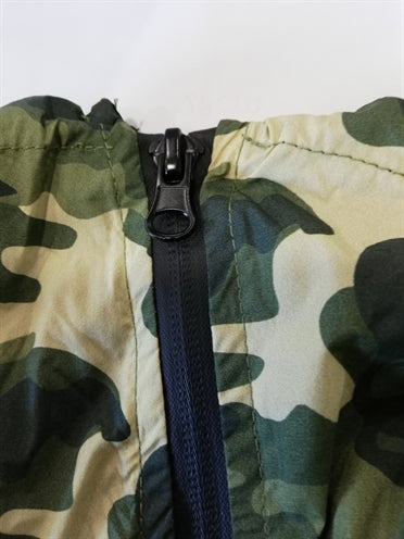 Croci regenjas wandelen go mimetisch camouflage groen