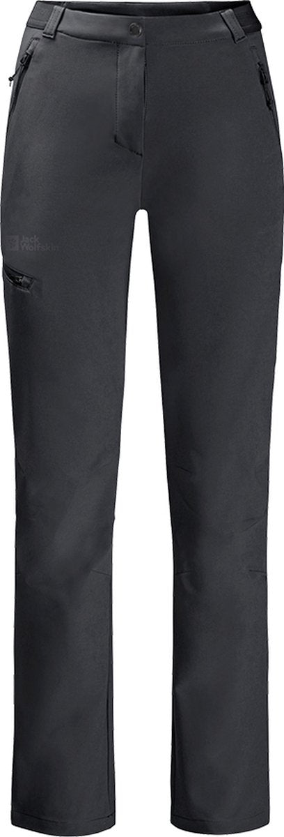 Jack wolfskin geigelstein pants women - outdoorbroek - dames - zwart - maat 38