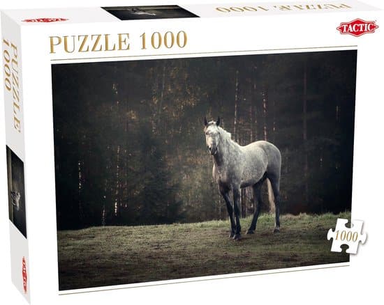 Tactische puzzel - paard aan een bosrand - 1000 stukjes