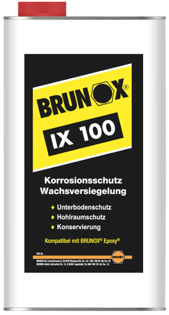 Brunox corrosiebescherming ix 100 wax sealant 20 l ix 100