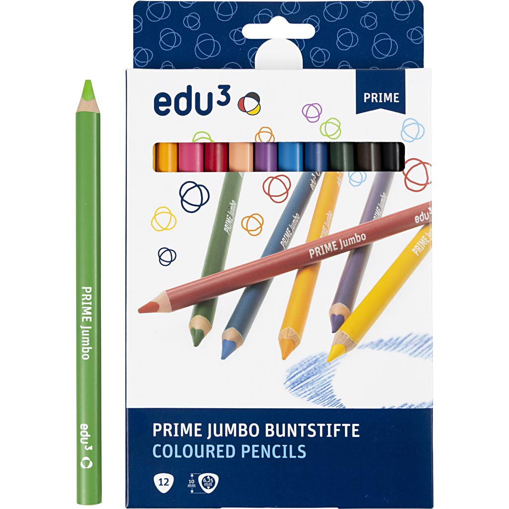 Https: www.cchobby.nl edu-jumbo-kleurpotlood-dikte-10-mm-vulling-6-25-mm-diverse-kleuren-12-stuk-1-doos