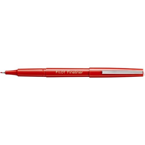 Fineliner sw-ppf pilot 0,4 mm rood
