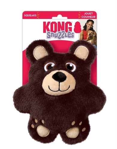 Kong knuffelt beer